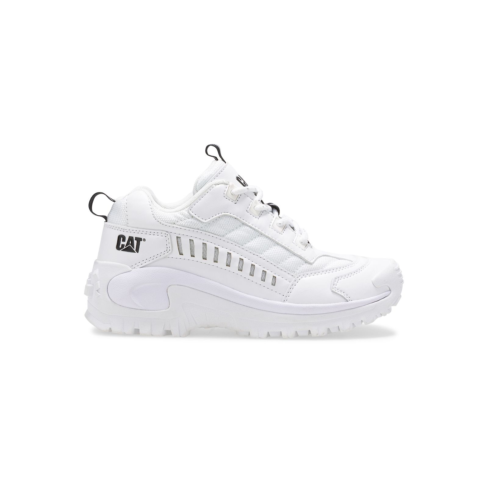 Caterpillar Shoes Sale Pakistan - Caterpillar Intruder Kids Sneakers White (861723-FOQ)